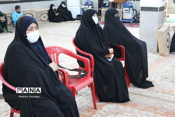 گردهمایی بسیج در بهشت صادق بوشهر