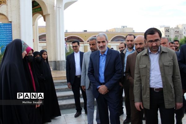 گردهمایی بسیج در بهشت صادق بوشهر