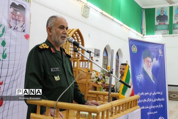 گردهمایی بسیج در بهشت صادق بوشهر