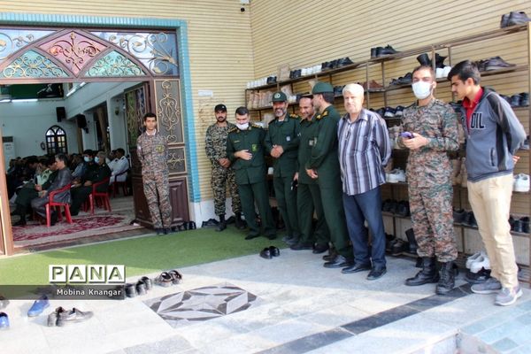 گردهمایی بسیج در بهشت صادق بوشهر