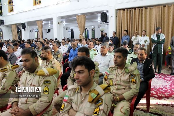 گردهمایی بسیج در بهشت صادق بوشهر