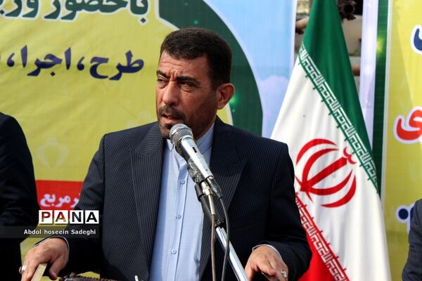 کلنگ ساخت هنرستان شهید داریوش رضایی‌نژاد در ریشهر بوشهر