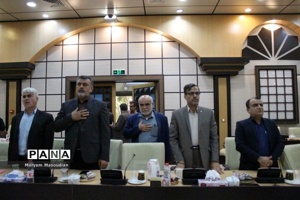 جلسه شورای آموزش و پرورش و قرارگاه عدالت تربیتی استان بوشهر با حضور وزیر آموزش و پرورش