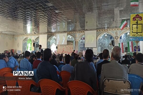 حضور پرشکوه دانش‌آموزان کاشمری در همایش بزرگ اقتدار بسیج