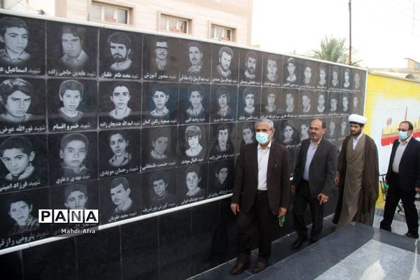 تجدید بیعت با آرمان‌های والای شهدای دانش‌آموز و گمنام شهرستان بهبهان