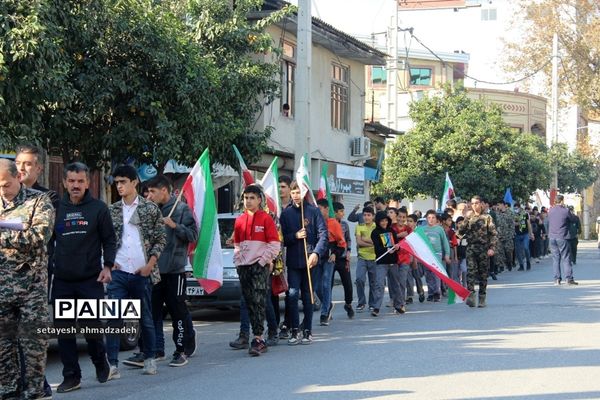 همایش اقتدار بسیج در گلوگاه