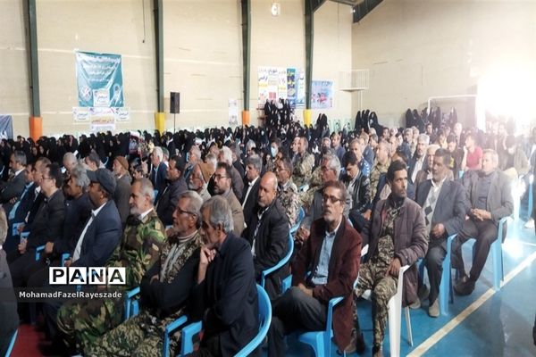 همایش اقتدار بسیج در خلیل آباد