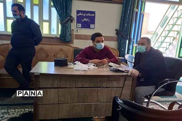 ارائه خدمات رایگان پزشکی در روستای حصار حسن بیک