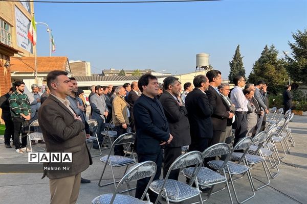 رونمایی از یادمان شهدا به‌مناسبت هفته بسیج