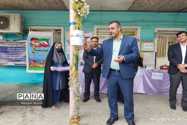 برگزاری پویش «همه حاضر» در دبیرستان تشکیلاتی پاینده ناحیه یک اهواز