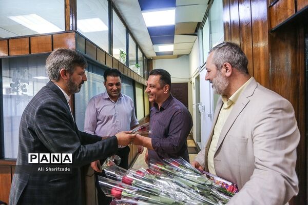 تقدیر معاون پرورشی و فرهنگی وزیر آموزش و پرورش از کارکنان سازمان دانش‌آموزی به مناسبت هفته امور تربیتی و تربیت اسلامی