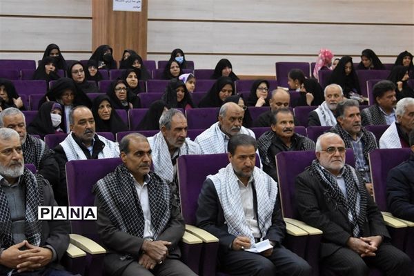 تجلیل از جانبازان بهاباد به مناسبت اعیاد شعبانیه