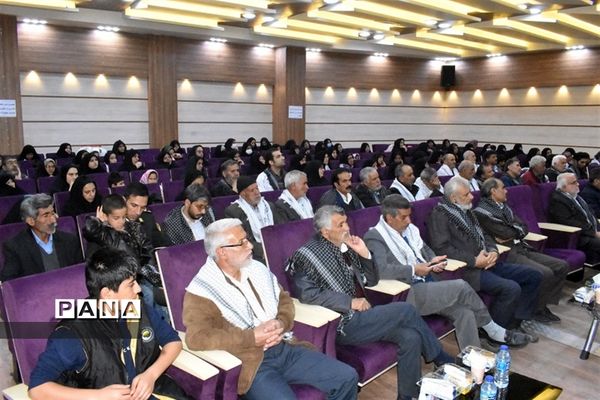 تجلیل از جانبازان بهاباد به مناسبت اعیاد شعبانیه