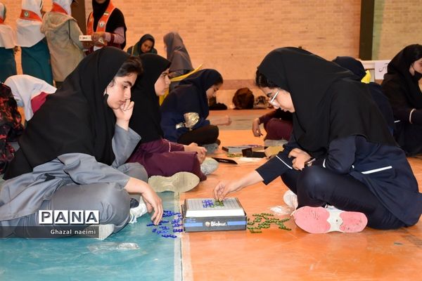 برگزاری مسابقات  المپیاد رویش  در گله‌دار استان فارس