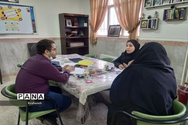 بازدید شبکه بهداشت از دبیرستان عدالت شهر جوادآباد