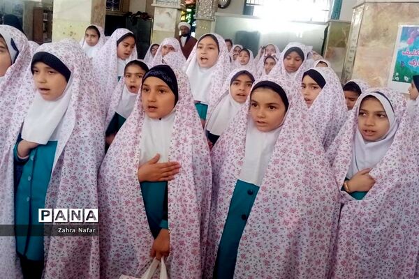 جشن تکلیف دانش‌آموزان مدارس آباده