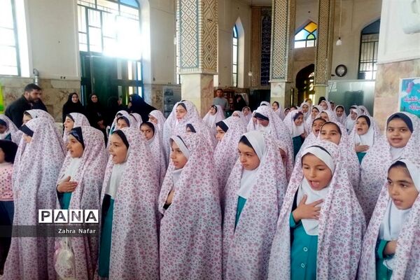 جشن تکلیف دانش‌آموزان مدارس آباده