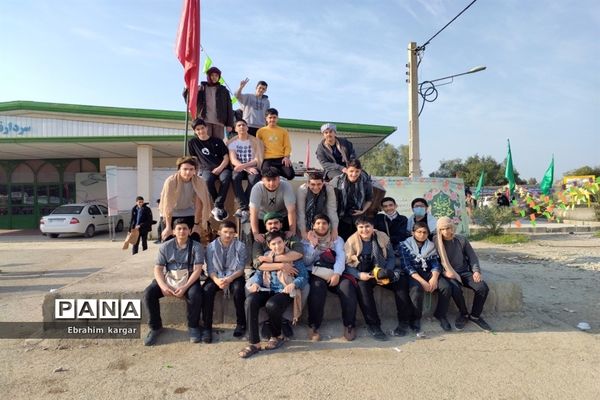اتمام سفر معنوی راهیان نور پسران منطقه ۵