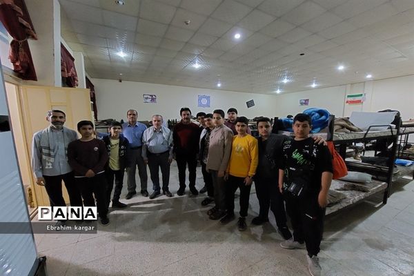 اتمام سفر معنوی راهیان نور پسران منطقه ۵