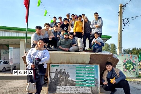 اتمام سفر معنوی راهیان نور پسران منطقه ۵