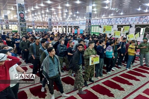 اتمام سفر معنوی راهیان نور پسران منطقه ۵