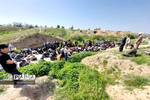 اتمام سفر معنوی راهیان نور پسران منطقه ۵