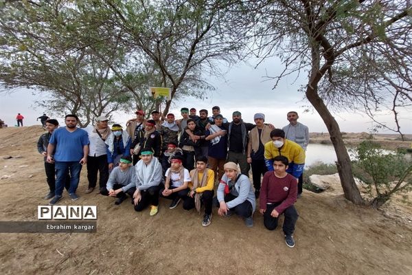 اتمام سفر معنوی راهیان نور پسران منطقه ۵