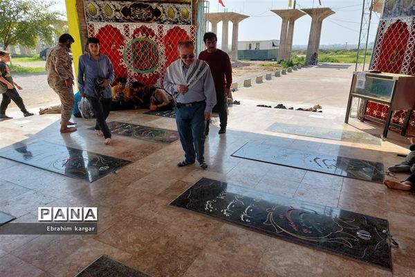 اتمام سفر معنوی راهیان نور پسران منطقه ۵