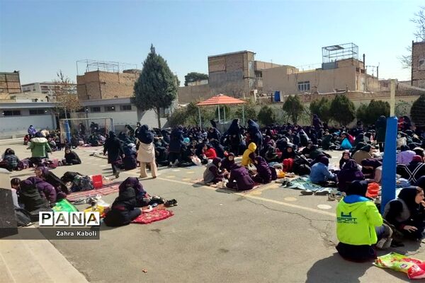 اردوی درون‌مدرسه‌ای دانش‌آموزان آموزشگاه ام‌ابیها(س) اسلامشهر