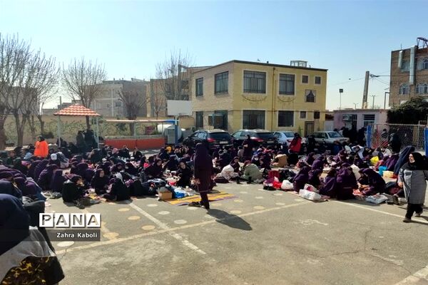 اردوی درون‌مدرسه‌ای دانش‌آموزان آموزشگاه ام‌ابیها(س) اسلامشهر