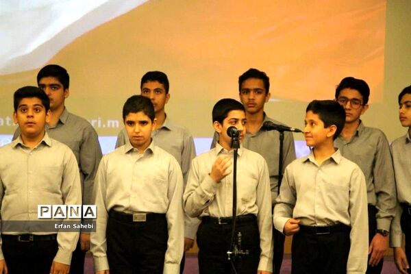جشنواره فرهنگی هنری فردا در بخش هنرهای آوایی و سرود در سمنان -2