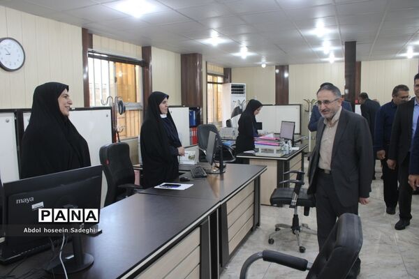 شروع فعالیت ستاد ارتباطات مردمی سفر ریاست جمهوری در آموزش و پرورش استان بوشهر