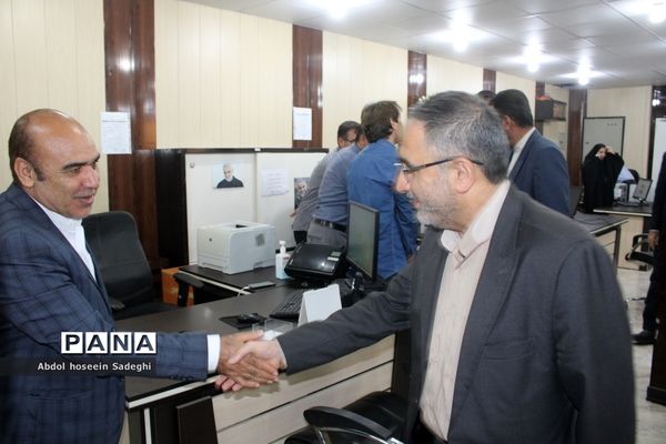 شروع فعالیت ستاد ارتباطات مردمی سفر ریاست جمهوری در آموزش و پرورش استان بوشهر