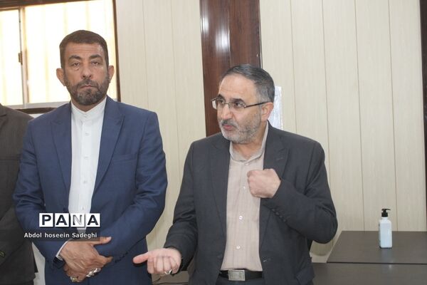 شروع فعالیت ستاد ارتباطات مردمی سفر ریاست جمهوری در آموزش و پرورش استان بوشهر