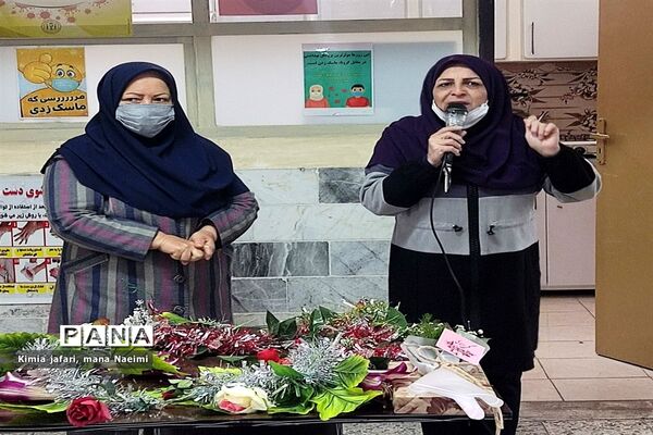 گرامیداشت هفته امور تربیتی در مدارس دخترانه  شهرستان کاشمر