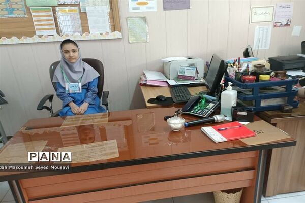 مدیریت یک روزه مدرسه شهید دیانت‌پور اسلامشهر توسط دانش‌آموزان