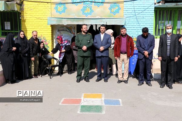 مراسم تغییر نام آموزشگاه مولوی 2 به نام شهید فرهنگی قاسم قائمی راد