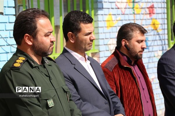 مراسم تغییر نام آموزشگاه مولوی 2 به نام شهید فرهنگی قاسم قائمی راد