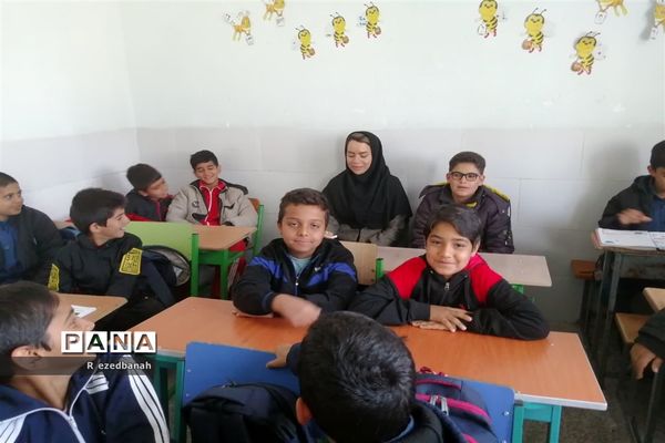 اجرای طرح ایما درمدرسه منتظرقائم شهرستان خاتم