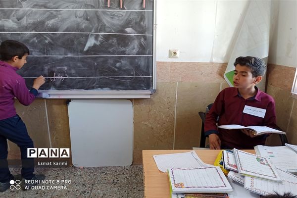 اجرای طرح ایما در دبستان جیحون شهرستان خاتم