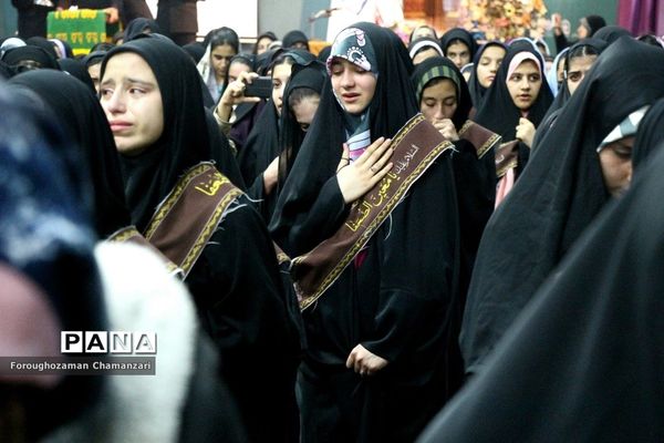 افتتاحیه هشتمین دوره اردوی زیارت اولی‌های دختران