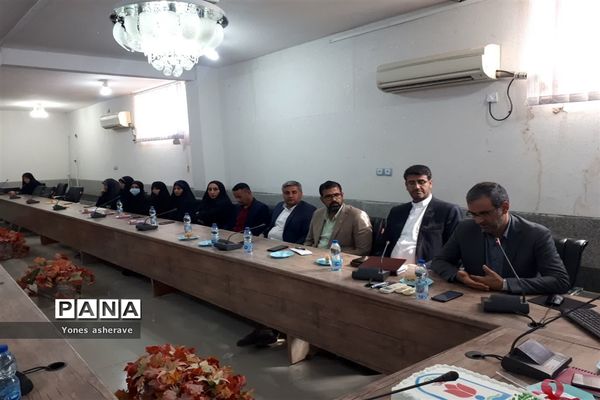 تقدیر از اعضای ستادی حوزه پرورشی توسط شورای آموزش و پرورش شادگان