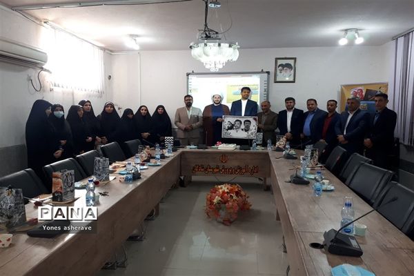 تقدیر از اعضای ستادی حوزه پرورشی توسط شورای آموزش و پرورش شادگان