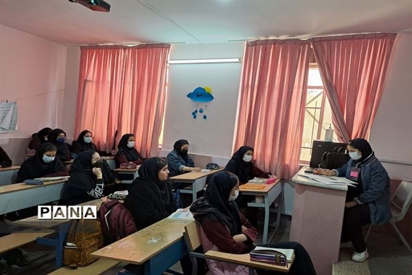 برگزاری طرح ایما در دبیرستان دخترانه سیزده آبان ناحیه یک کرج