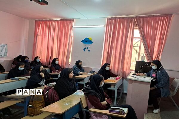 برگزاری طرح ایما در دبیرستان دخترانه سیزده آبان ناحیه یک کرج