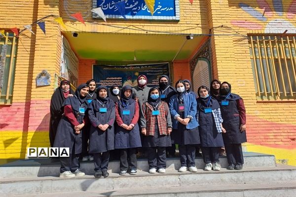 برگزاری طرح ایما در دبیرستان دخترانه سیزده آبان ناحیه یک کرج