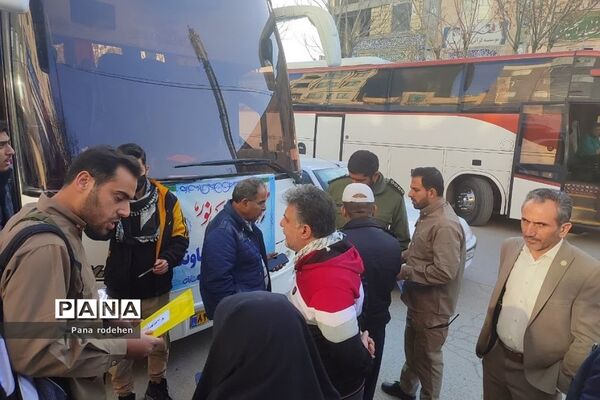 اعزام ۱۰۰ دانش‌آموز پسر رودهن به اردوی راهیان نور