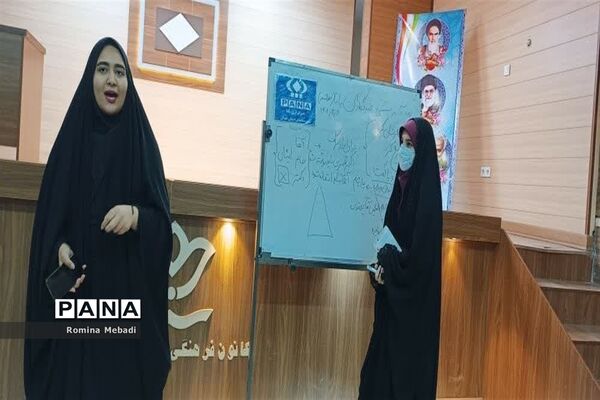 دوره آموزشی خبرنگار،دانش‌آموزان دختر پانا شهرستان اسلامشهر