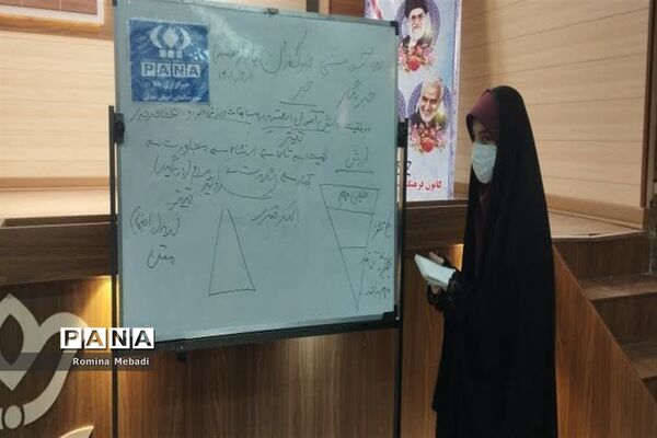 دوره آموزشی خبرنگار،دانش‌آموزان دختر پانا شهرستان اسلامشهر