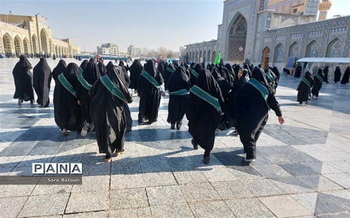 وقتی وارد حرم شدم انگار پاگذاشتم توی بهشت